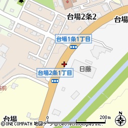 北都商業周辺の地図