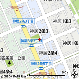 神居神社周辺の地図