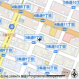北陸銀行旭川支店周辺の地図
