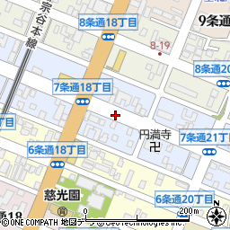 有限会社旭川システムサービス周辺の地図