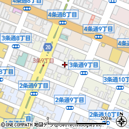 日本生命保険相互会社　旭川支社周辺の地図