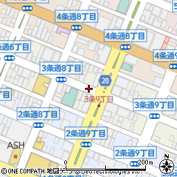 ハーブギャラリー旭川店周辺の地図