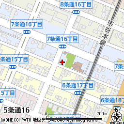 北海道旭川市７条通17丁目83周辺の地図