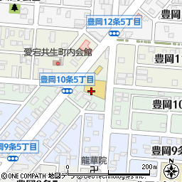 株式会社道北アークス　ベストプライス豊岡中央店周辺の地図