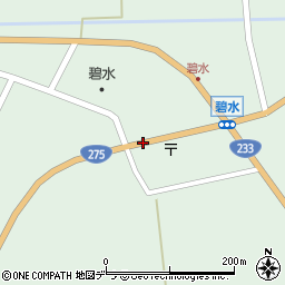 碧水市街周辺の地図