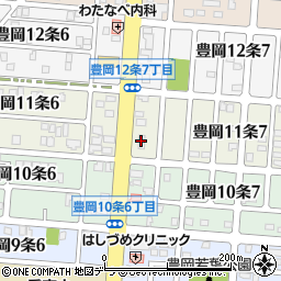 セイコーマート豊岡１１条店周辺の地図