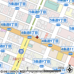 北海道新聞　旭川支社事業担当周辺の地図