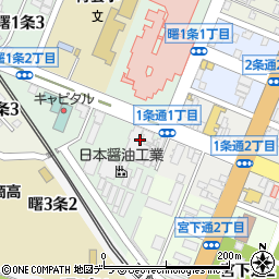 日本醤油工業株式会社直売店周辺の地図