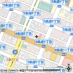 北洋証券株式会社旭川支店周辺の地図