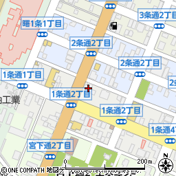 旭川信用金庫西支店周辺の地図