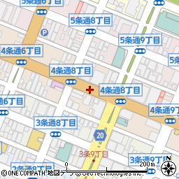 日本ライフライン株式会社旭川出張所周辺の地図