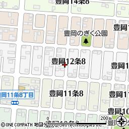 北海道旭川市豊岡１２条8丁目周辺の地図