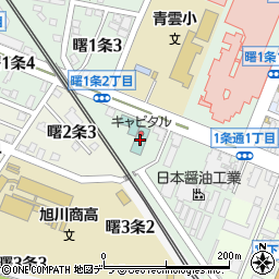旭川キャピタルホテル周辺の地図