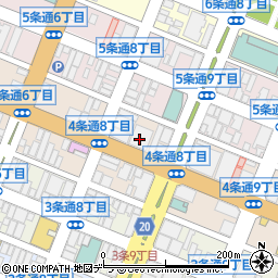 ヤマハミュージック 旭川店周辺の地図