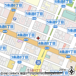 旭川ミュージックセンター ヤマハミュージック 周辺の地図