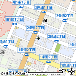 セブンイレブン旭川２丁目店周辺の地図