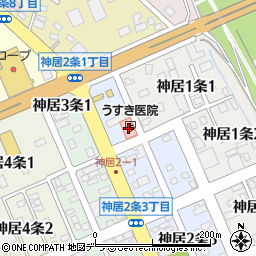 梅光軒神居店周辺の地図