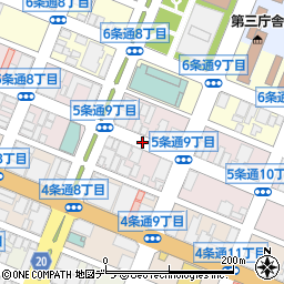 株式会社キタデン　旭川営業所周辺の地図