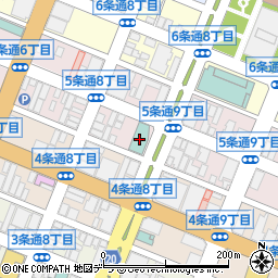 ホテル　クレッセント旭川周辺の地図