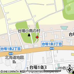 北海道旭川市台場２条周辺の地図