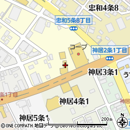 トヨタカローラ旭川株式会社　本社お客様相談専用周辺の地図