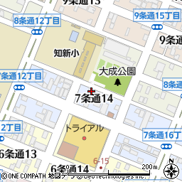 旭川　大成デイサービスセンター周辺の地図