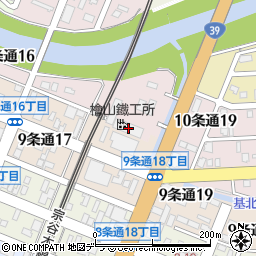 株式会社檜山鐵工所周辺の地図