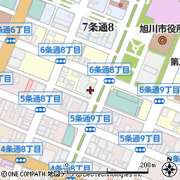 株式会社コーデック旭川営業所周辺の地図