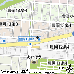 セブンイレブン旭川豊岡１３条店周辺の地図