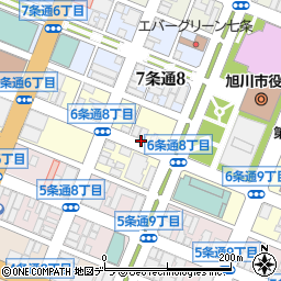 株式会社スポーツハウス　旭川店周辺の地図