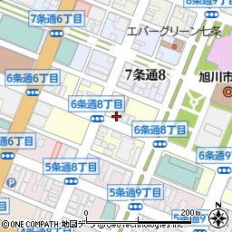 旭川地区退職者連合周辺の地図