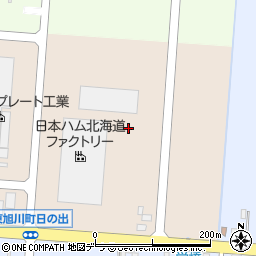 北海道旭川市工業団地１条3丁目周辺の地図