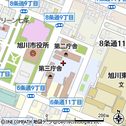 旭川振興公社周辺の地図