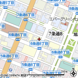はんこ屋さん２１旭川店周辺の地図