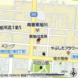 東旭川・千代田　地域包括支援センター周辺の地図
