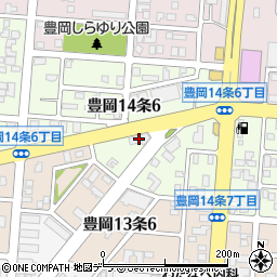 ローソン旭川豊岡１４条店周辺の地図