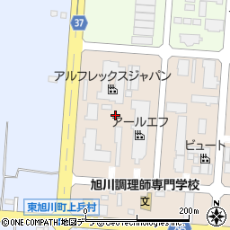 北海道旭川市工業団地１条1丁目2周辺の地図
