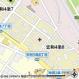 アキヤマ自工周辺の地図