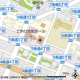 旭川勤労者福祉会館周辺の地図