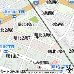 プリマハム株式会社旭川営業所周辺の地図