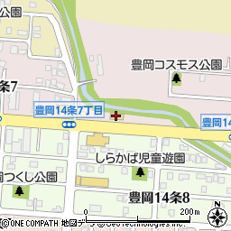 株式会社ヨコハマタイヤリテール北海道　豊岡店周辺の地図