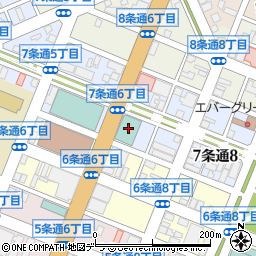 旭川トーヨーホテル1F 八島周辺の地図