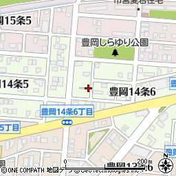 北海道旭川市豊岡１４条周辺の地図