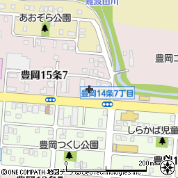 北海道旭川市豊岡１５条7丁目3-21周辺の地図