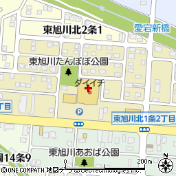 株式会社北海道サンジェルマン　レフボン東旭川店周辺の地図