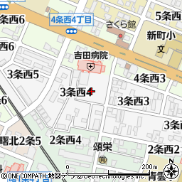 タイムズ慶友会吉田病院駐車場周辺の地図