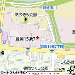 北海道旭川市豊岡１５条7丁目3-4周辺の地図