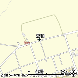 北海道旭川市神居町忠和155周辺の地図