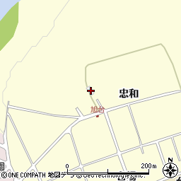 北海道旭川市神居町忠和268周辺の地図