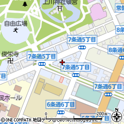 株式会社北海道健誠社周辺の地図